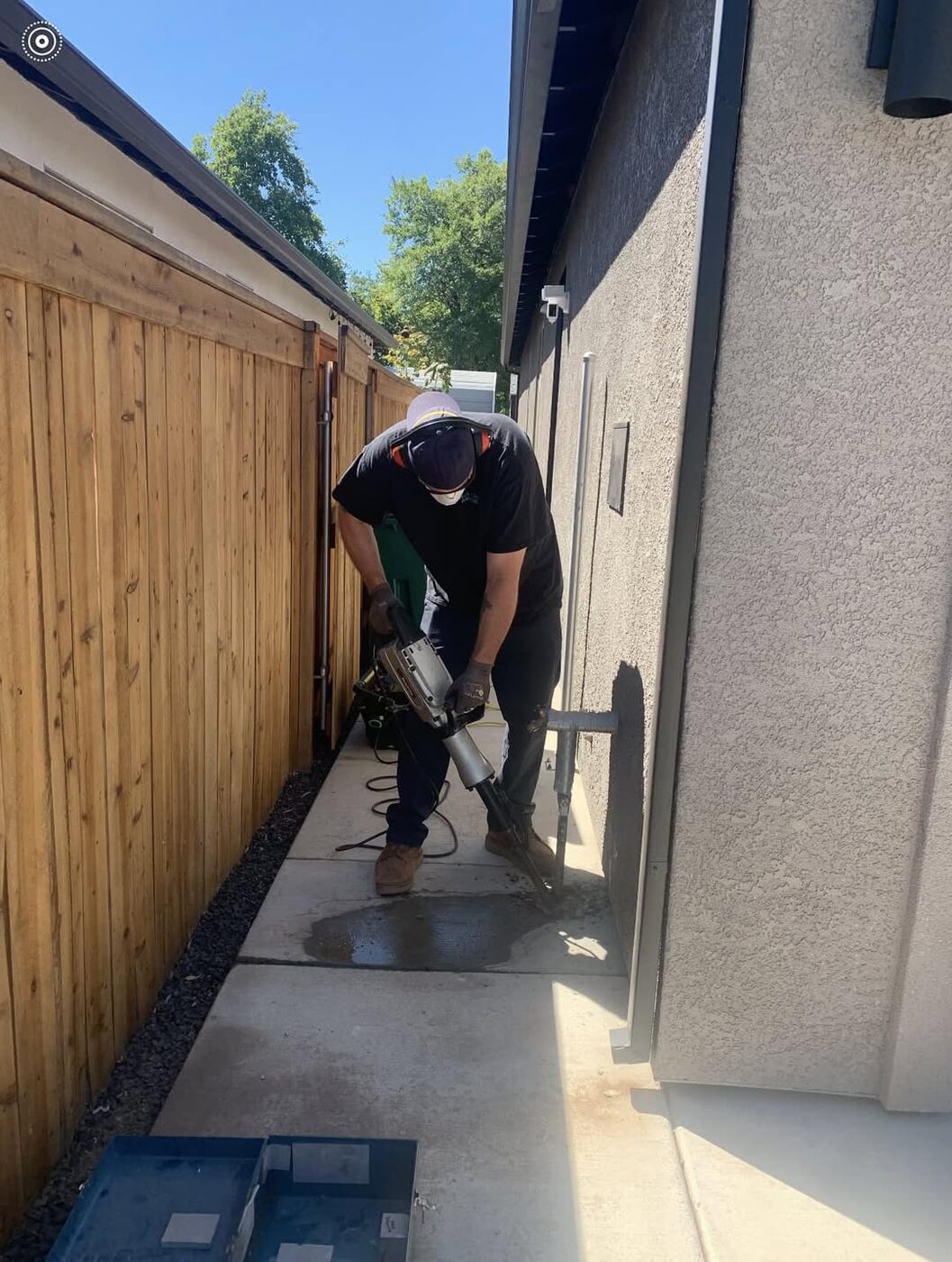 Slab & concrete access